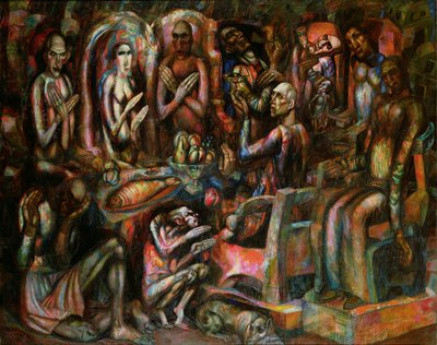 Feast of Kings by Pawel Nikolajewitsch Filonow